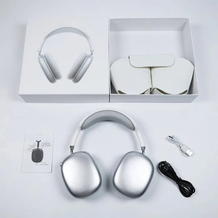 Airpods Max with Leather Case, Pop Up ,IOS & Android both ,